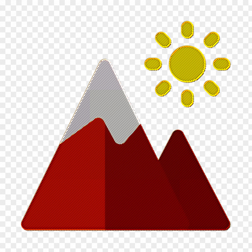 Summer Holidays Icon Mountain Mountains PNG
