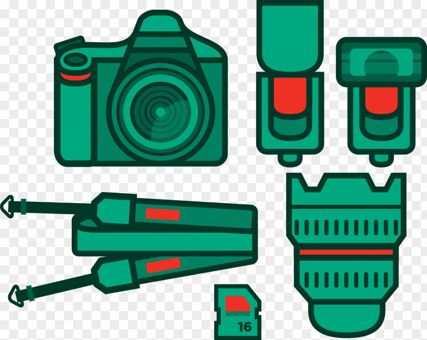 Vector Military Camera Euclidean PNG