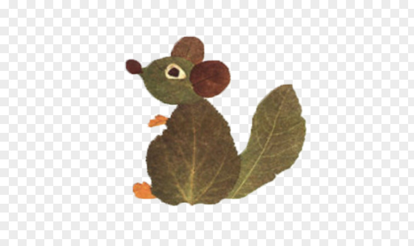Leaves Squirrel Fight Autumn Leaf Color Art Craft PNG