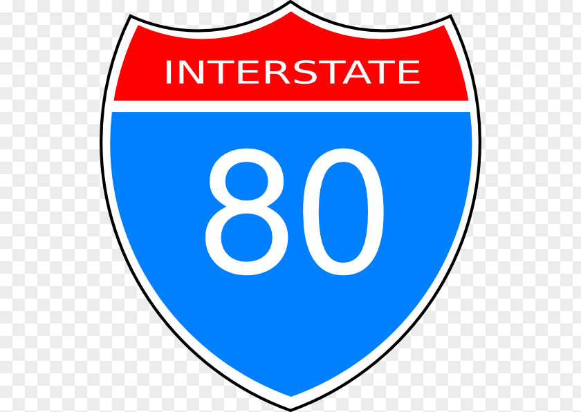 Number 80 Cliparts Interstate 10 90 81 US Highway System Clip Art PNG