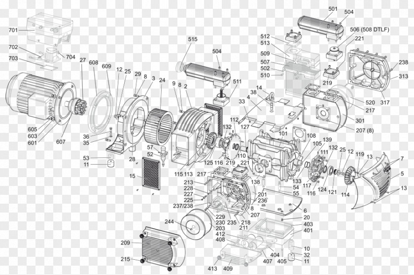 Becker Technical Drawing Electronic Component Diagram Engineering PNG