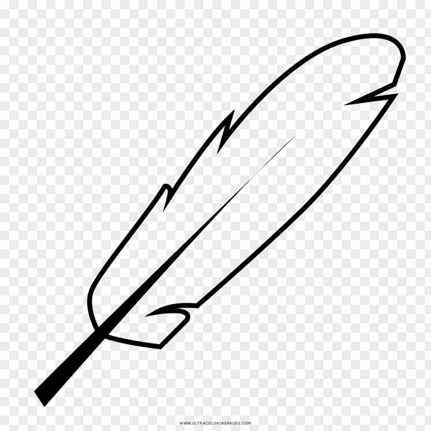 Feather Coloring Book Drawing Pen Geometric Shape PNG