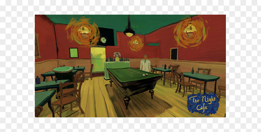 Vincent Van Gogh The Night Café Terrace At Starry Samsung Gear VR Painting PNG