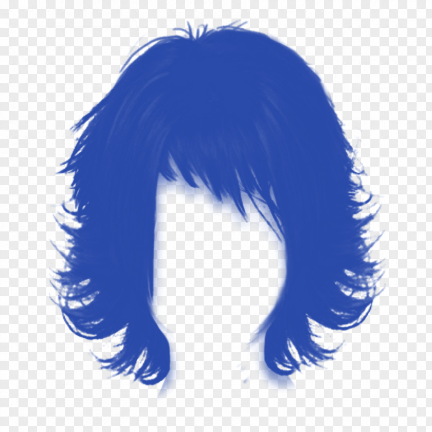 Wig Black Hair Email Font PNG