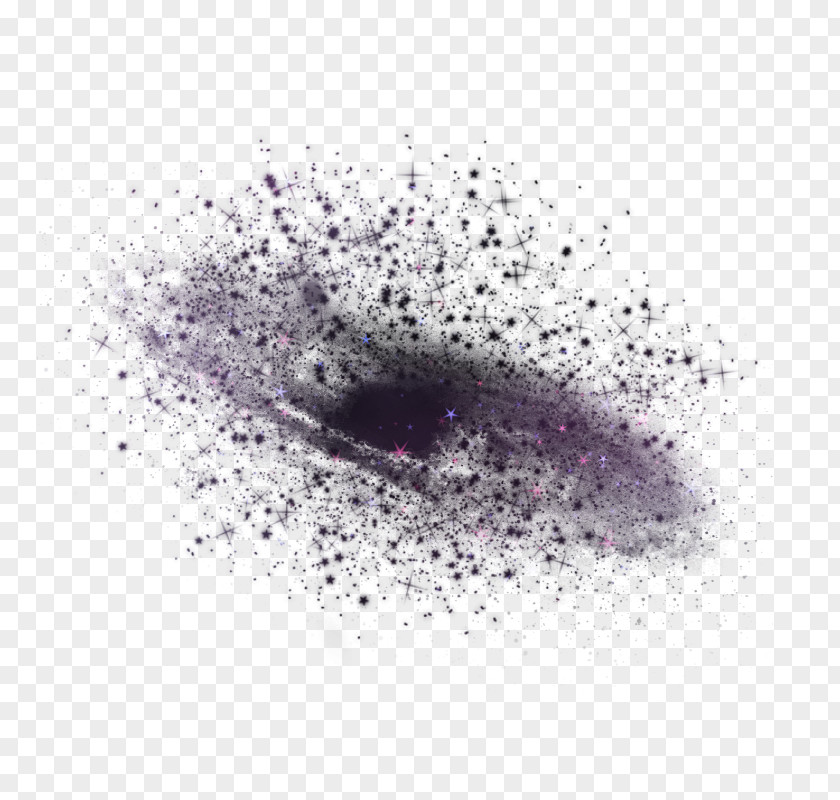 Galaxy Texture Glitter Close-up PNG