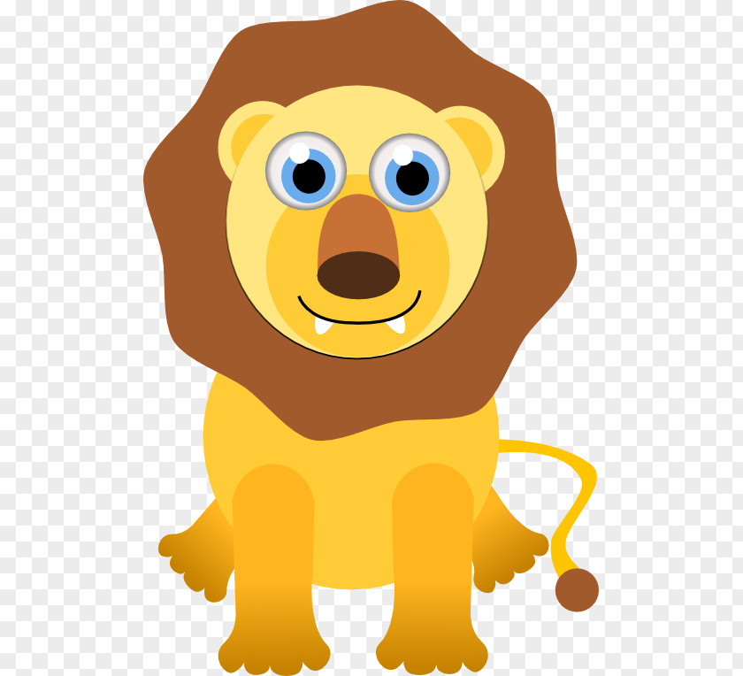 Lion A Clip Art PNG