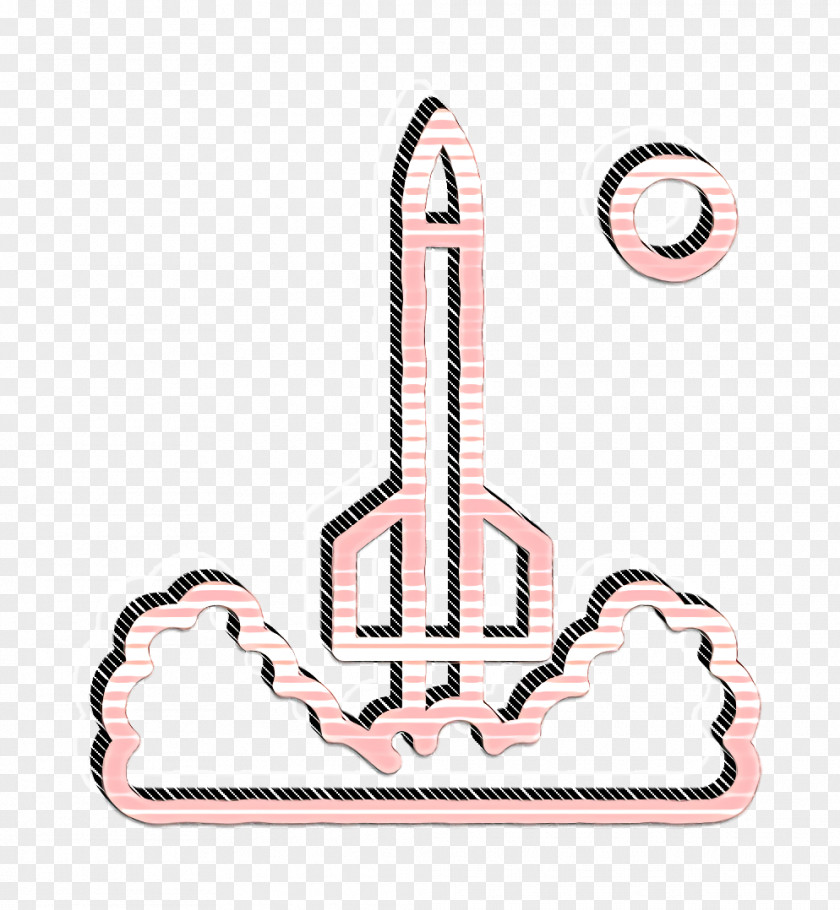 Rocket Icon Launch Space PNG