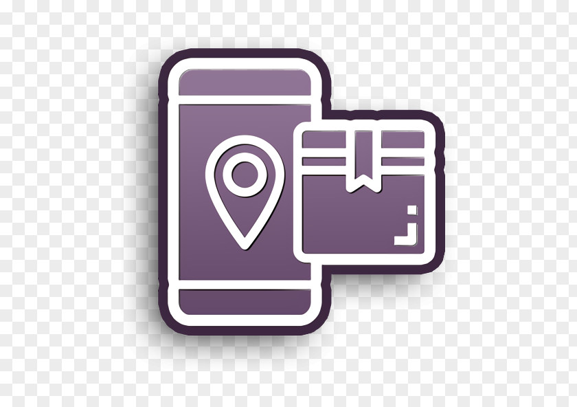 Smartphone Icon Shipment Logistic PNG