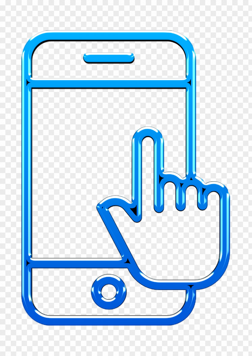 Tap Icon Mobile Gestures PNG