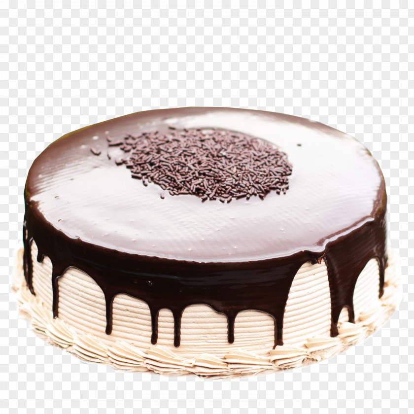 Yummy Chocolate Flourless Cake Truffle Sachertorte Mousse PNG