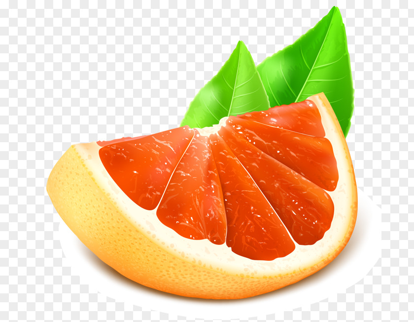 Cut Red Grapefruit Juice Pomelo Lemon Tangerine PNG