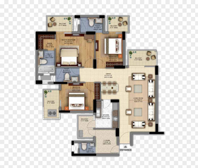 House Floor Plan The Ultima DLF PNG