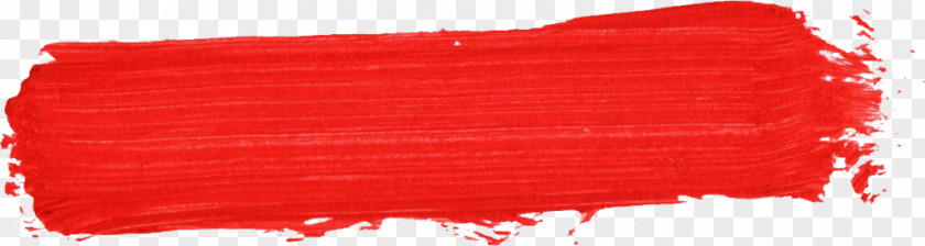 Red Brush Stroke Paintbrush PNG