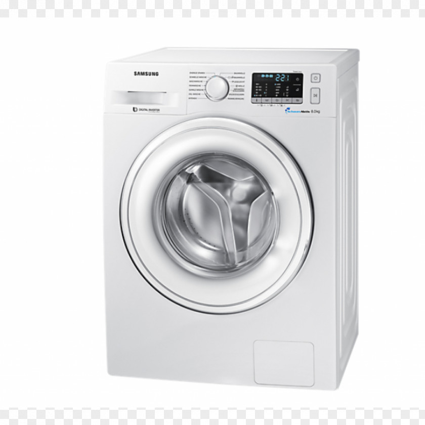 Samsung Washing Machines Lavadora Ww70j5555dw Ecobubble WW70J5555MW PNG