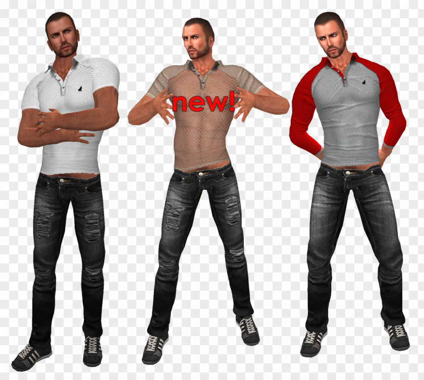 T-shirt Jeans Muscle PNG