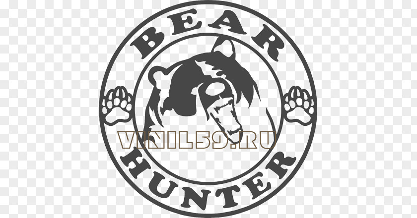 Bear American Black Decal Hunting PNG