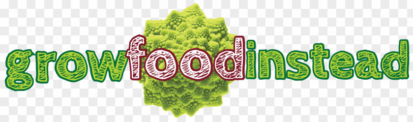 Cauliflower Logo Romanesco Broccoli Brand Font PNG