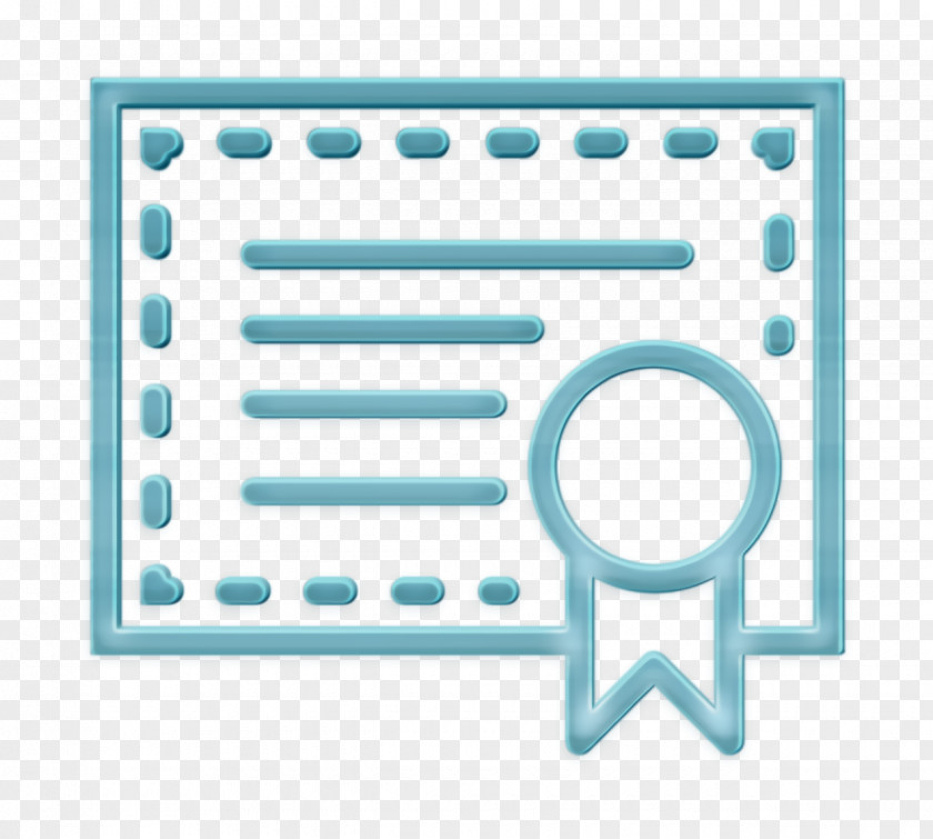 Contract Icon Diploma Education PNG