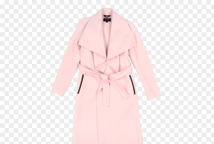Dress Trench Coat Robe Overcoat Sleeve PNG