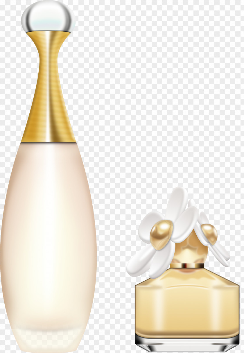 Exquisite Glass Bottle Perfume Clip Art PNG
