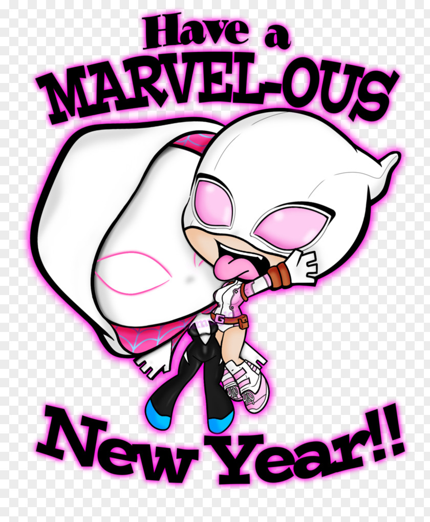 Gwenpool Clip Art Illustration Clothing Accessories Graphic Design Cartoon PNG