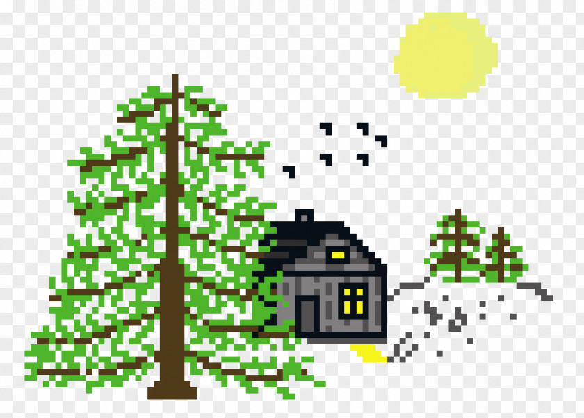 Pixel Tree Art Illustration Undertale Sprite PNG