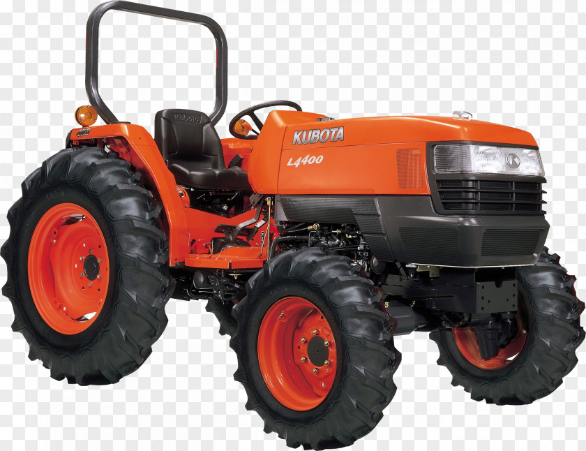 Tractor Kubota Corporation Agriculture Agricultural Machinery PNG
