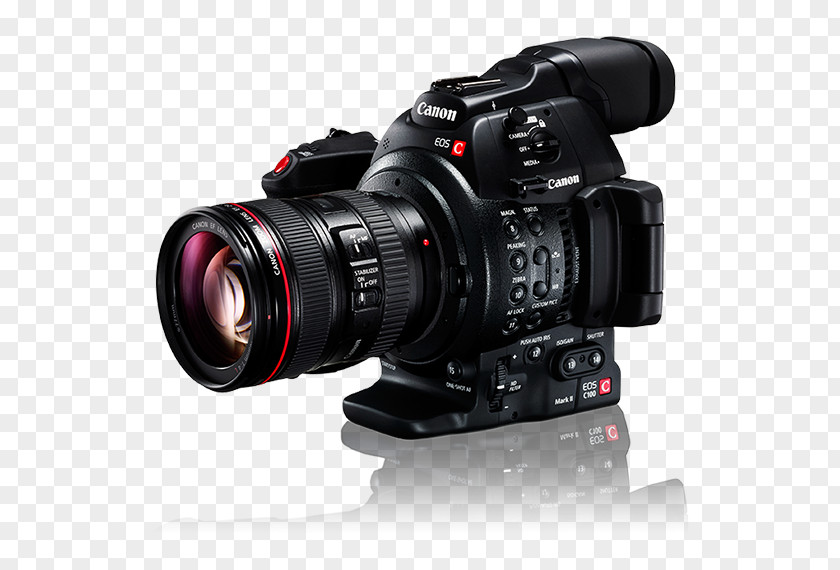 Camera Canon EOS C100 Mark II C300 Cinema PNG