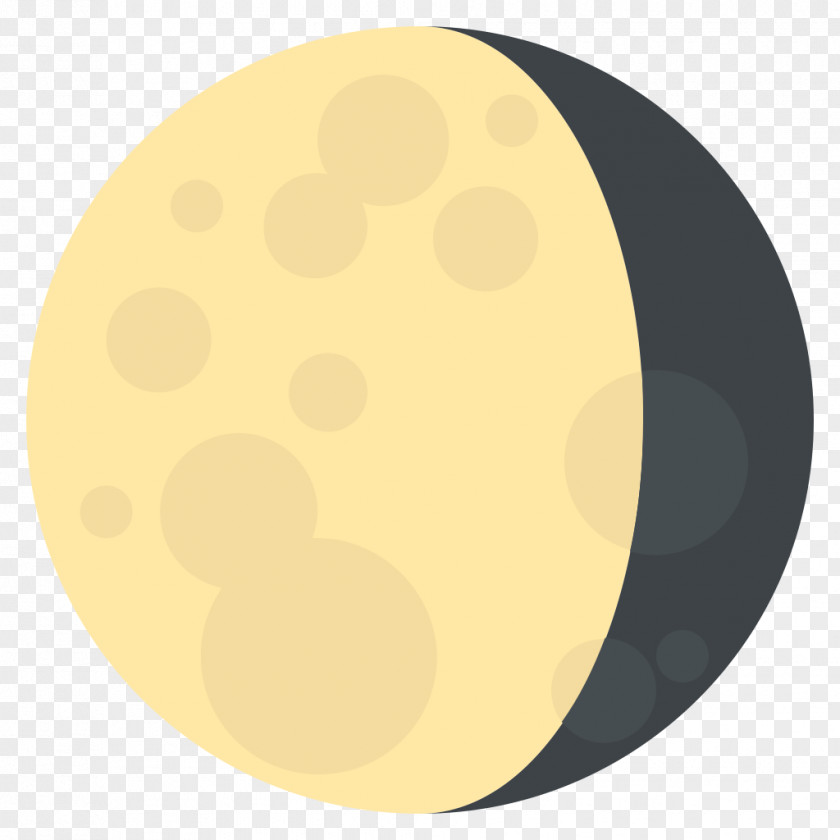 Emoji Lunar Phase Symbol Full Moon PNG