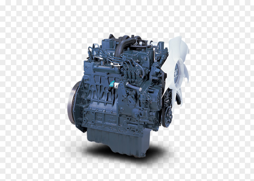 Engine Diesel Kubota Corporation Tractor Agricultural Machinery PNG