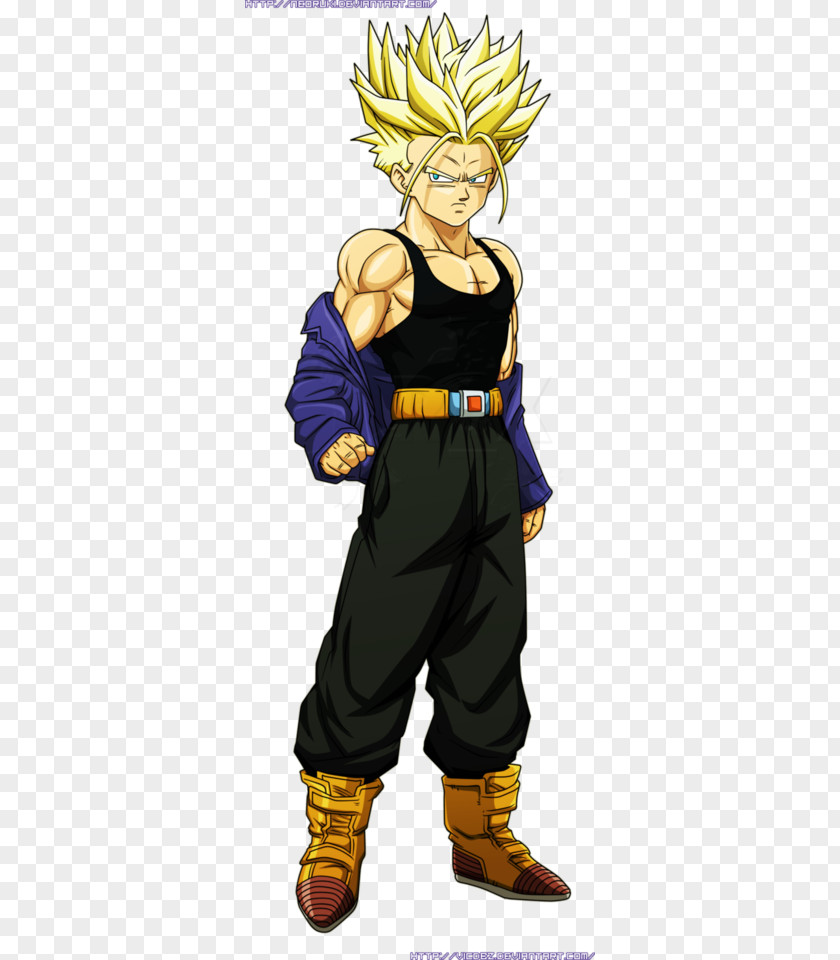 Goku Trunks Gohan Majin Buu Vegeta PNG