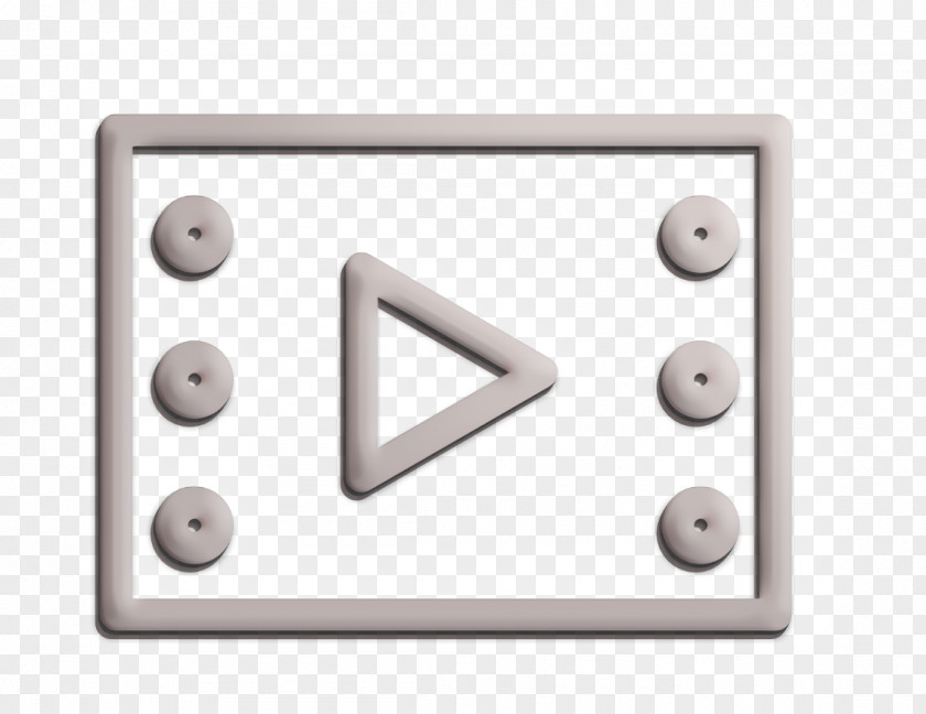 Metal Wall Plate Audio Icon Film Media PNG
