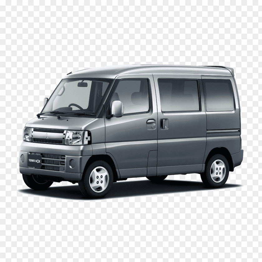 Mitsubishi Compact Van Minivan Car Town Box PNG