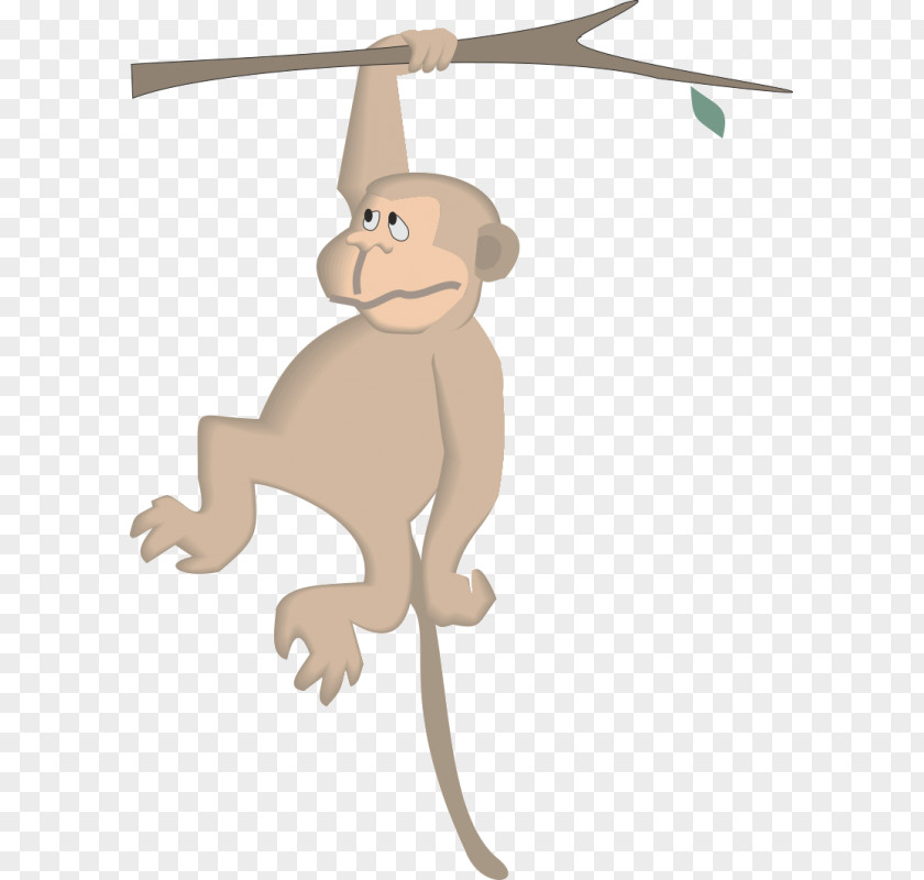 Monkey Cartoon Drawing Tree Clip Art PNG