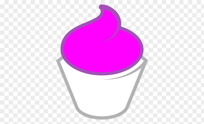 Purple Ice Cream Frozen Yogurt Icon PNG
