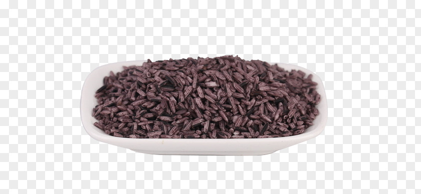 Purple Roughage Black Rice Brown Cereal PNG