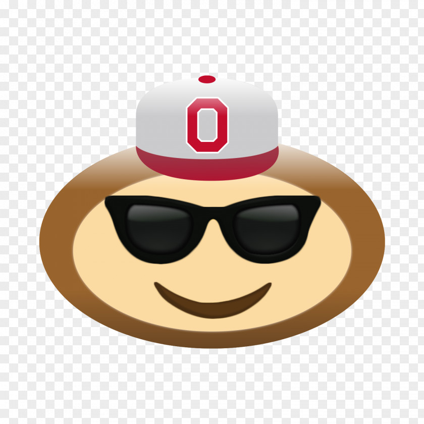 Sunglasses Emoji Ohio State University Dancing Buckeyes Football Brutus Buckeye PNG