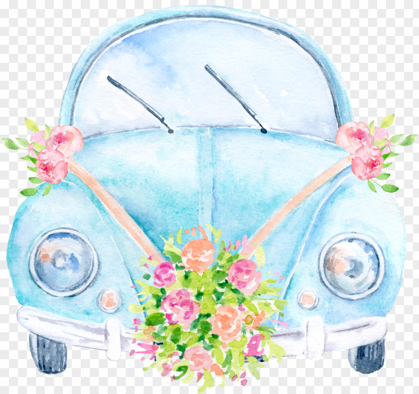 Wedding Car Invitation Volkswagen Clip Art PNG