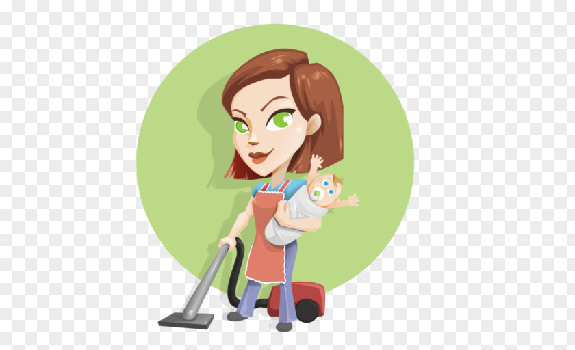 Woman Housewife Child PNG