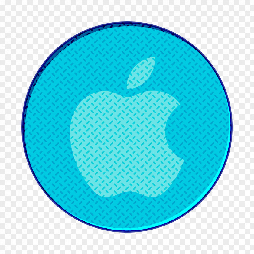 Electric Blue Plant Apple Icon Ios PNG