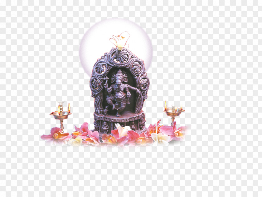 God Ganesha Deity PNG