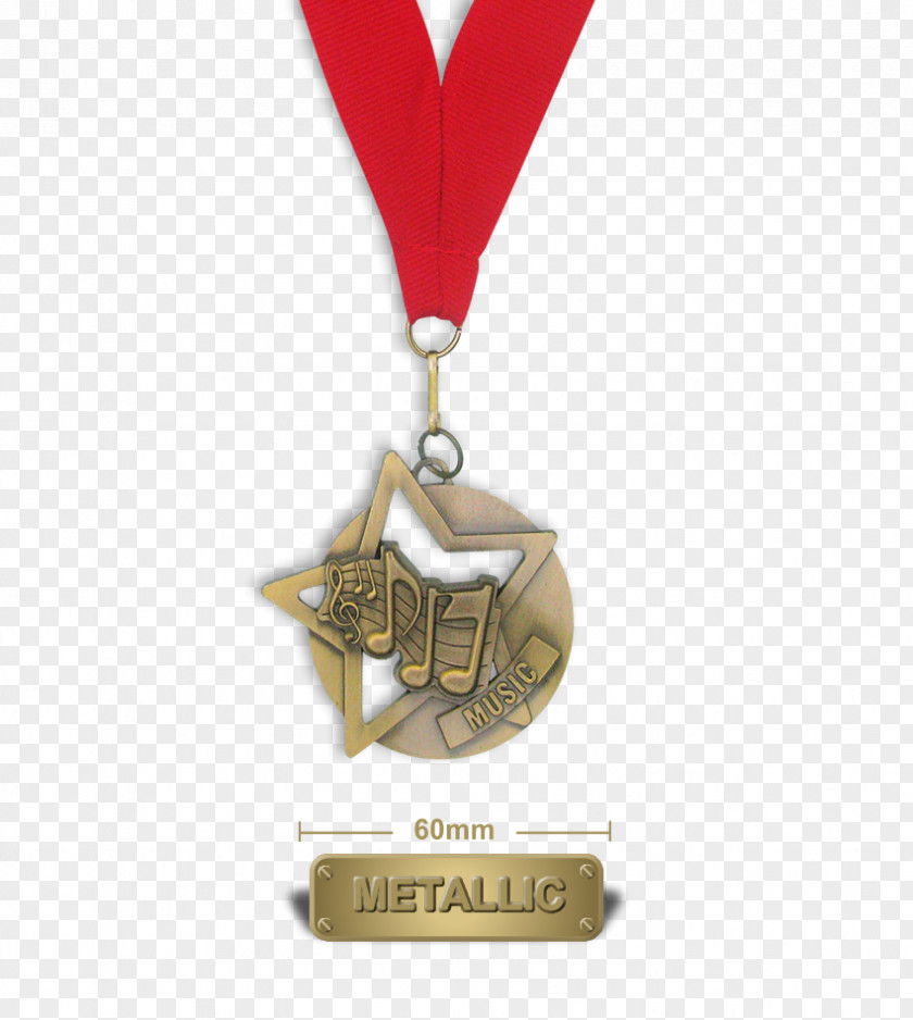 Gold Football Trophy And Ribbon Material Medal PNG