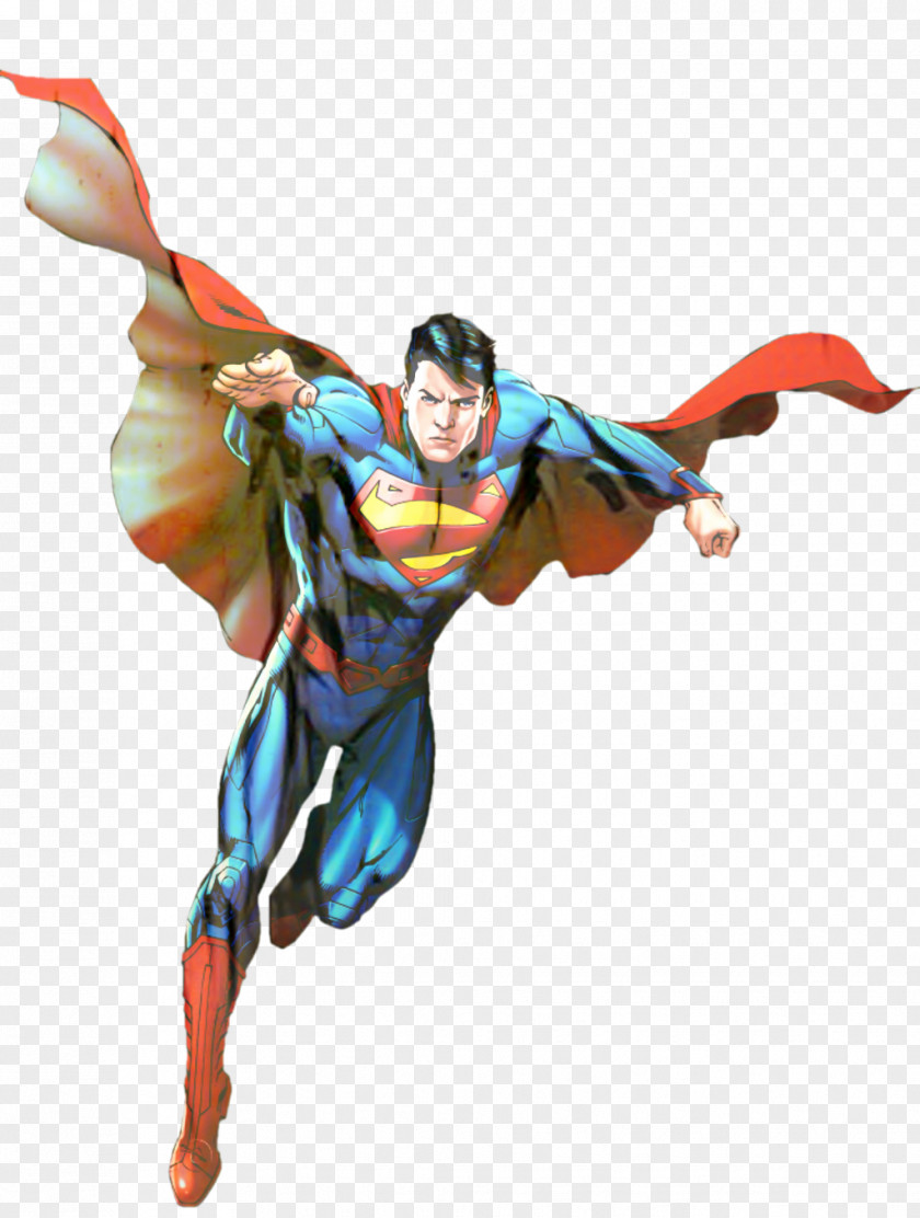 Superman Superhero Illustration Clip Art PNG