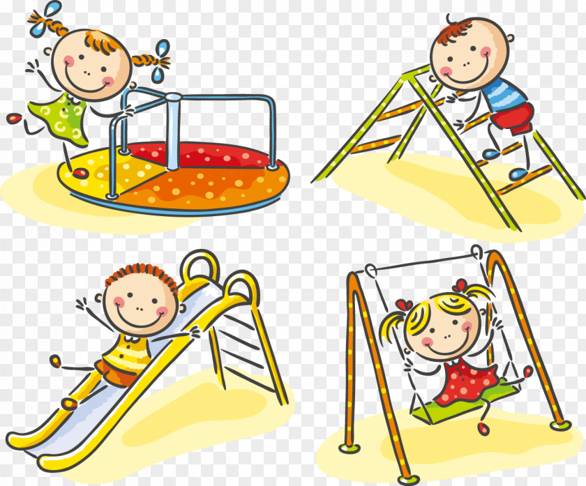 61 Cute Kids Playing Child Playground Stock Photography PNG