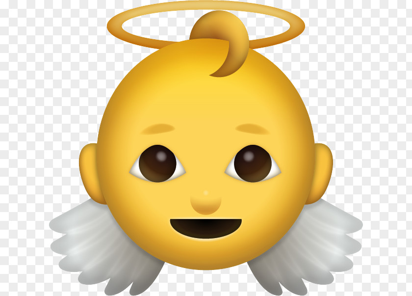 Angel Baby Emoji Emoticon PNG
