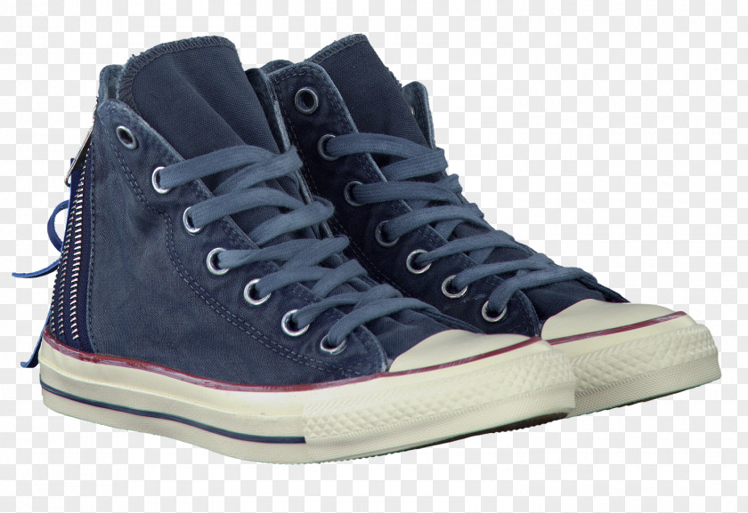 Blue Converse Sneakers Skate Shoe Suede Sportswear PNG