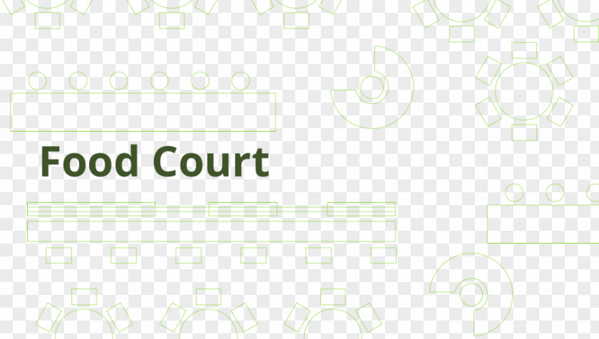 Food Court Document Logo Line Pattern PNG