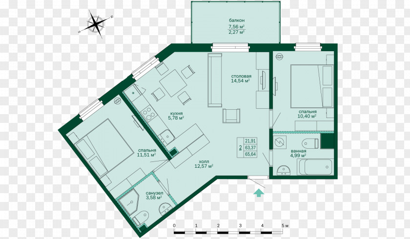 House Skandi Klubb Floor Plan Apartment Storey PNG