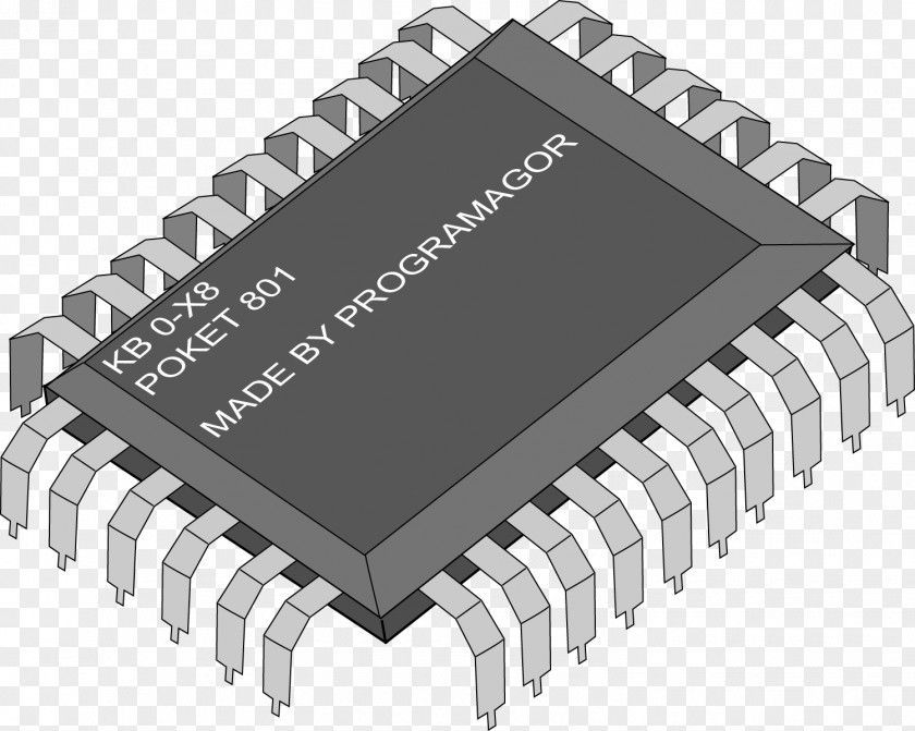 Vector Chip Integrated Circuit Clip Art PNG