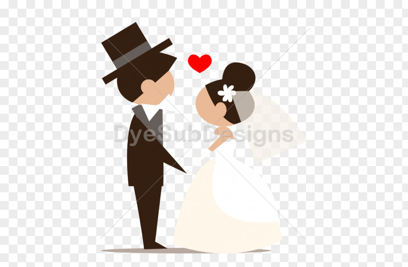 Bride Bridegroom Clip Art Wedding Invitation PNG